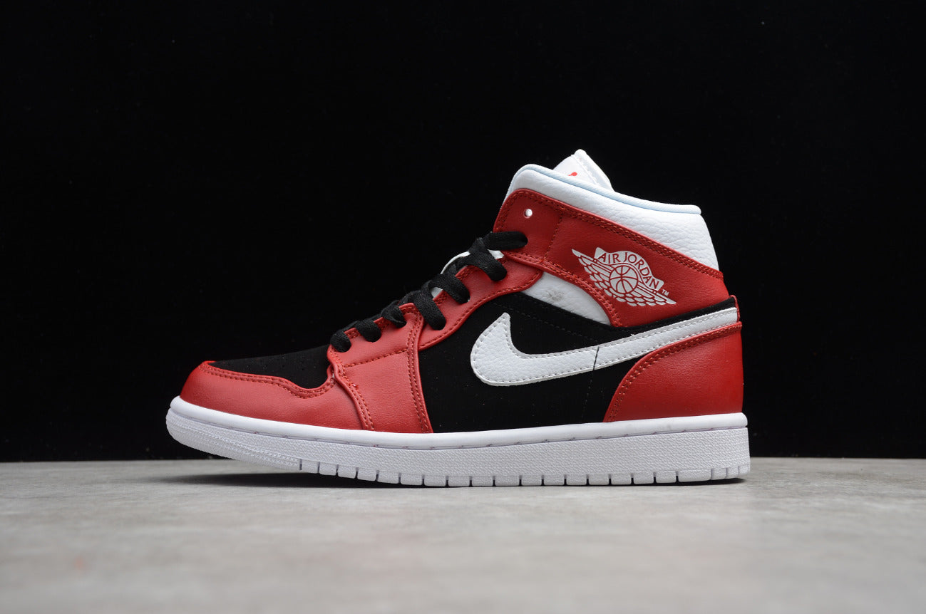 Air Jordan 1 Mid Gym Red Black