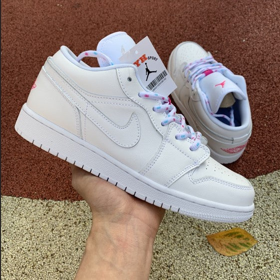 Air Jordan 1 Low White Pink Candy