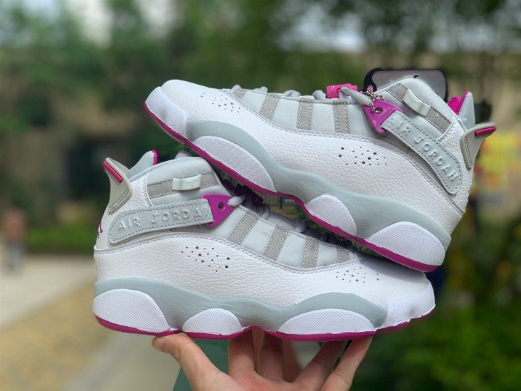 Air Jordan 6 Rings GS Cherry Blossom Pink