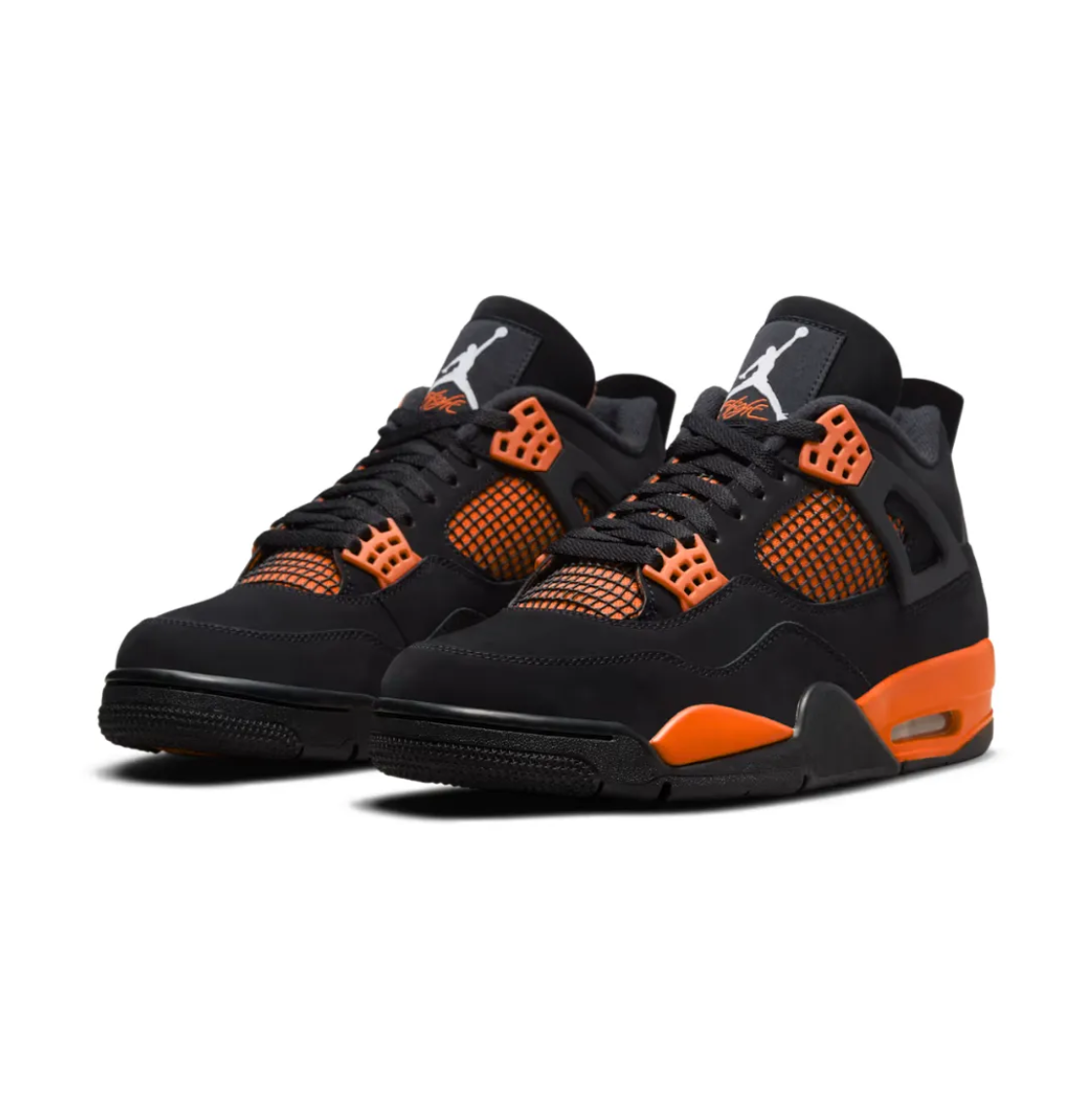 Air Jordan 4 Orange Thunder Shoes Sneakers