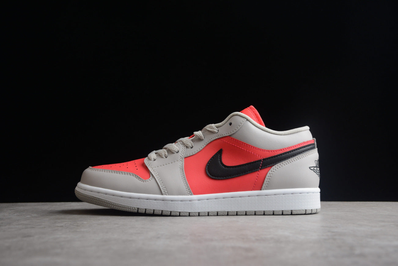 Air Jordan 1 Low Top Gray Powder