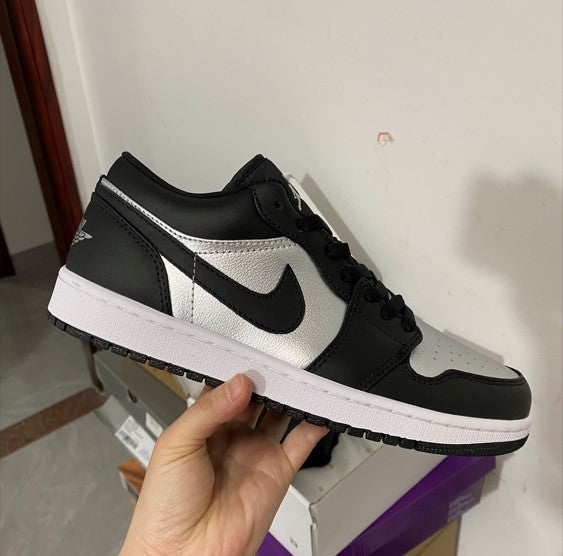 Air Jordan 1 Low Joe 1 Black Silver