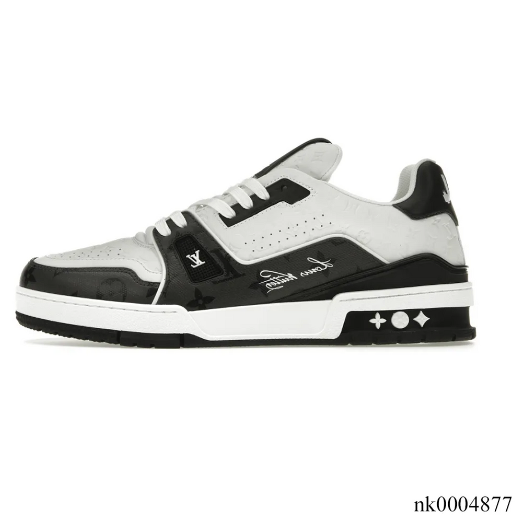 LV Trainer 54 Black White Shoes Sneakers