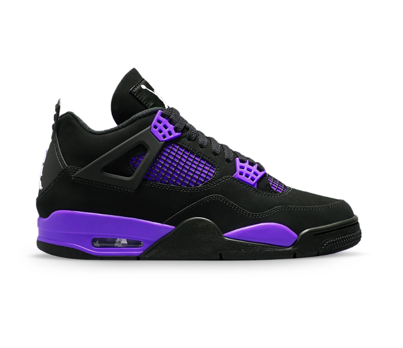 Air Jordan 4 Purple Thunder Shoes Sneakers