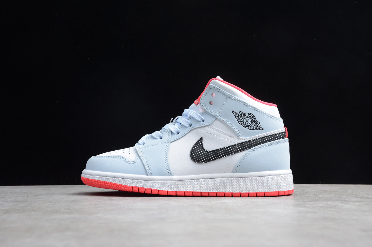 Air Jordan 1 Mid GS 'Half Blue'