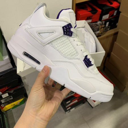 Air Jordan 4 Purple Metallic