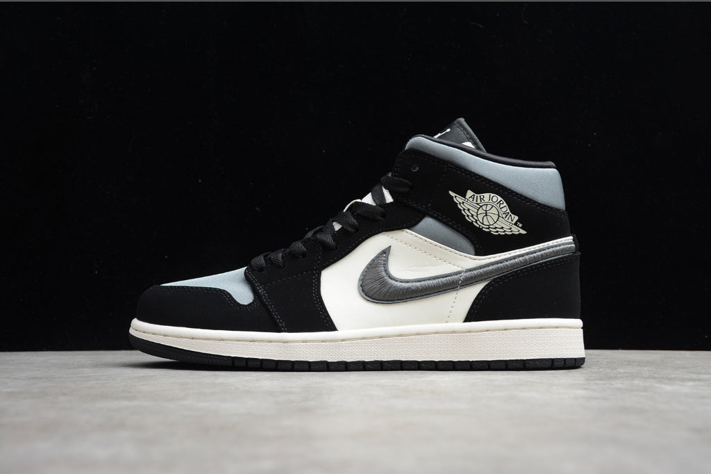 Air Jordan 1 Mid Satin Grey