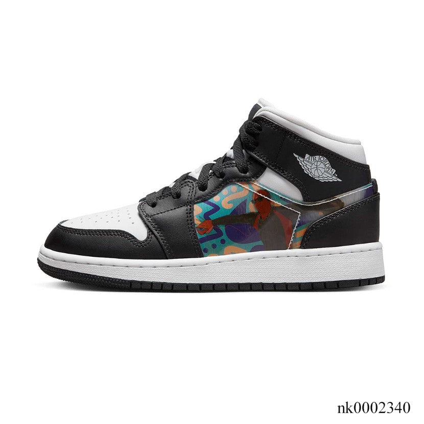 Air Jordan 1 Mid Hologram Shoes Sneakers