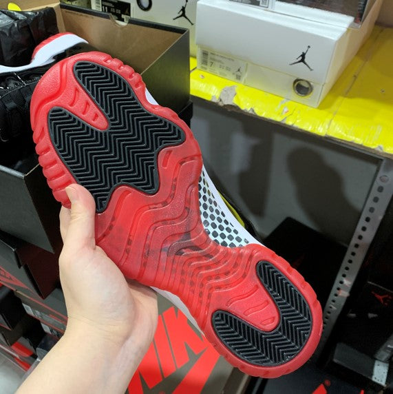 Air Jordan 11 Bred Black Red
