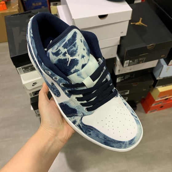 Air Jordan 1 Low Washed Tannins