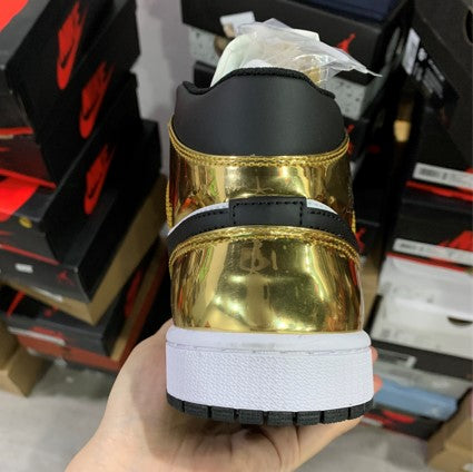 Air Jordan 1 Liquid Metal Gold