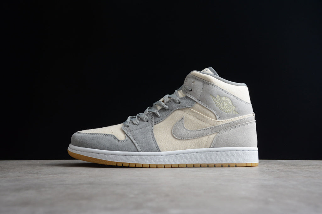 Air Jordan 1 Mid Beige Coconut Milk