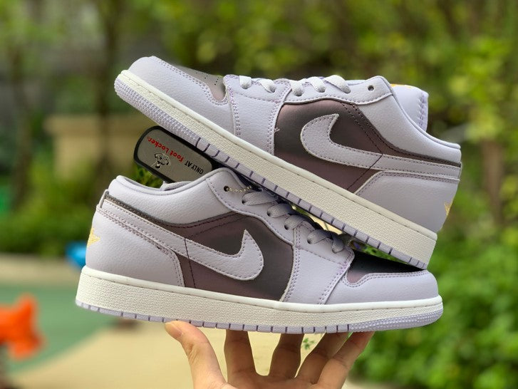 Air Jordan 1 Low Bright Purple Grape