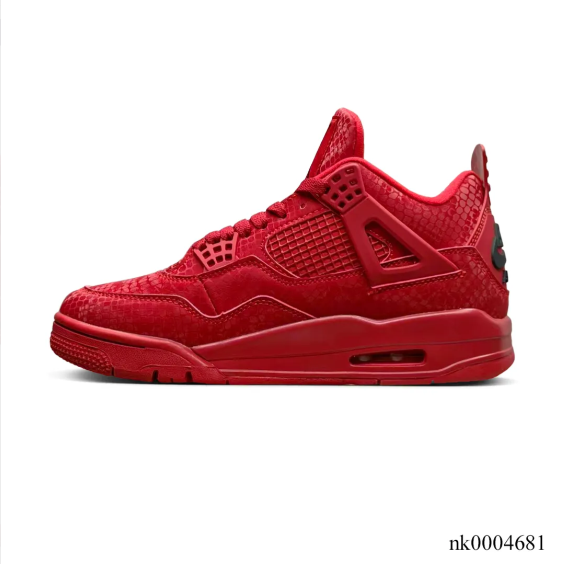 Nigel Sylvester x Air Jordan 4 Red Mamba Shoes Sneakers