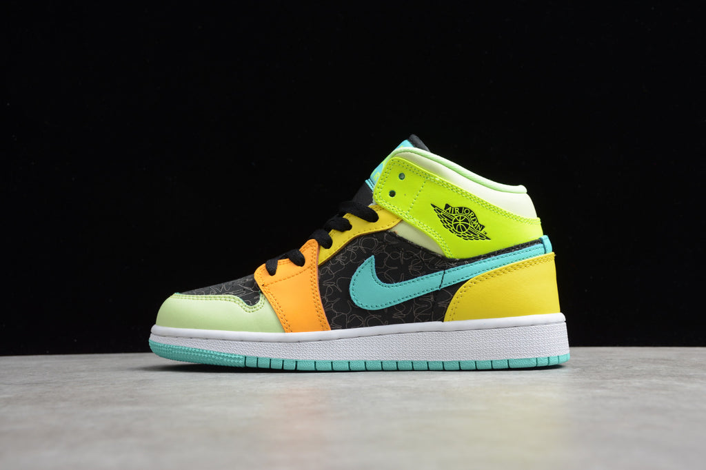 Air Jordan 1 Mid Candy Reflective Clover