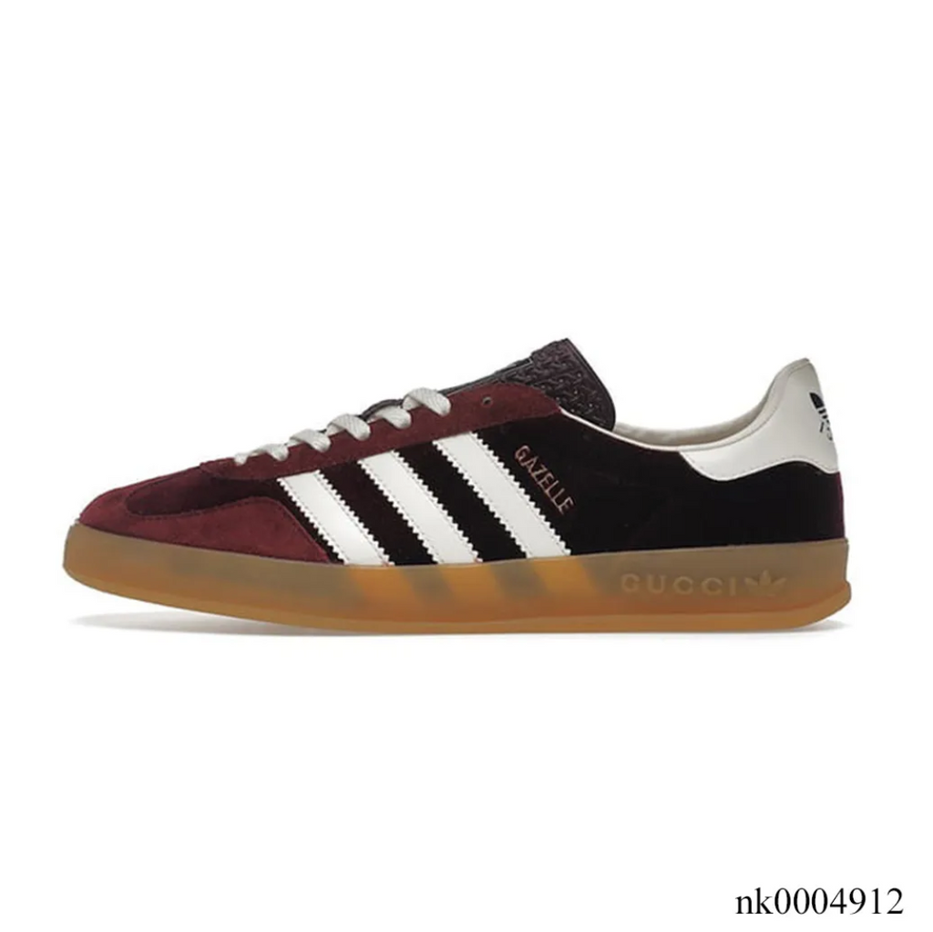 GG x AD Gazelle ‘Burgundy Velvet’ Shoes Sneakers