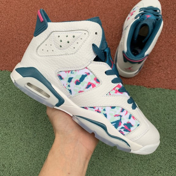 Air Jordan 6 GS Green Abyss