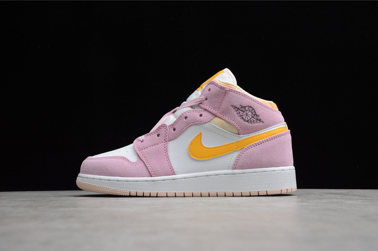 Air Jordan 1 Mid SE GS Acrtic Pink