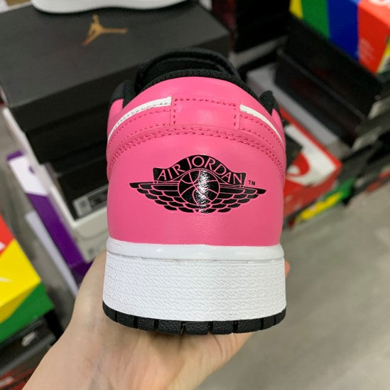 Air Jordan 1 Low Black Pink White