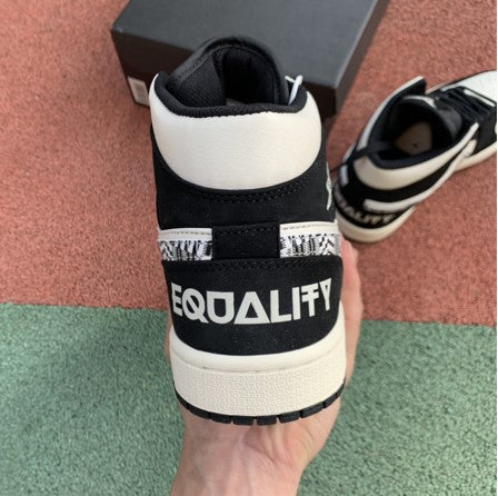 Air Jordan 1 Mid Equality BHM Black Month