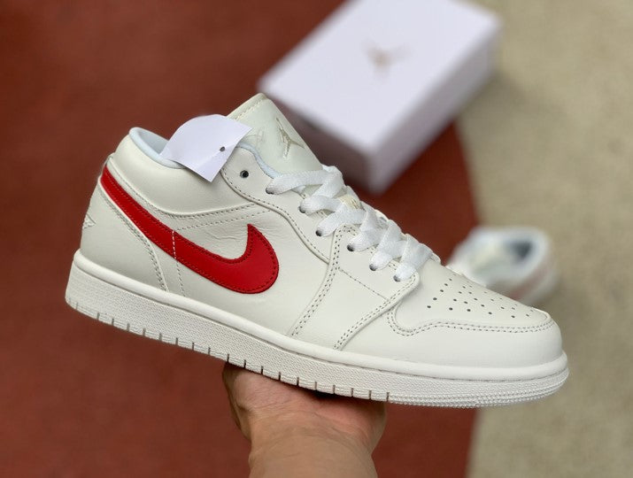 Air Jordan 1 Low White Red