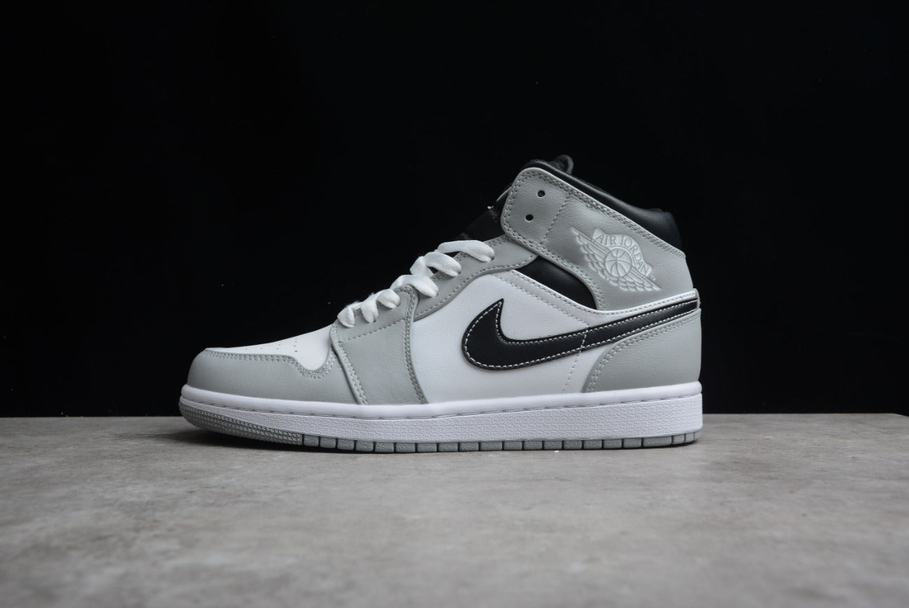 Air Jordan 1 Mid Light Smoke Grey Anthracite