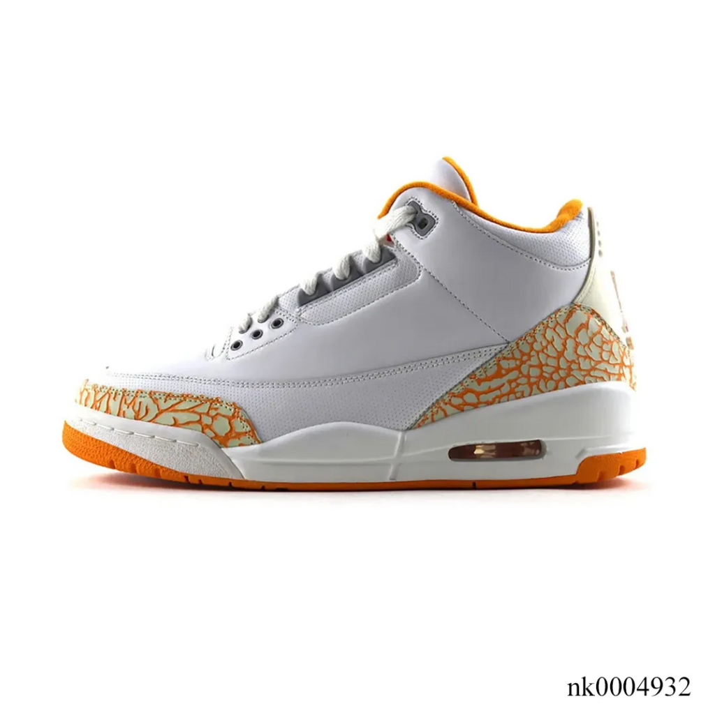 Air Jordan 3 Orange Citrus Shoes Sneakers