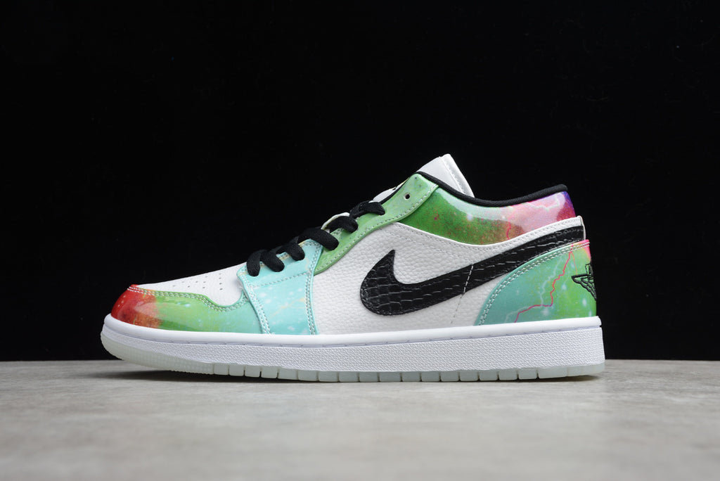 Air Jordan 1 Low Galaxy Colorful Interstellar