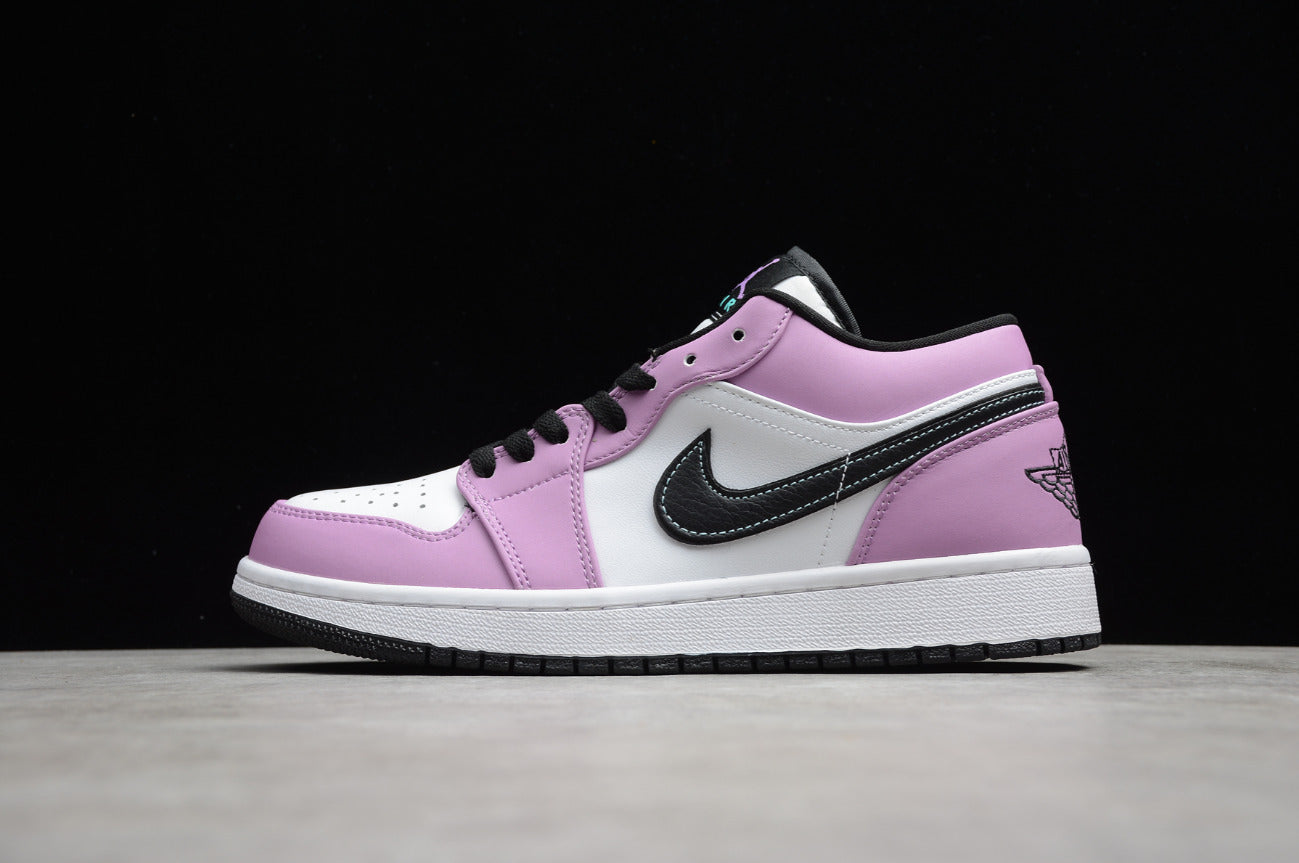 Air Jordan 1 Low Violet Shock White