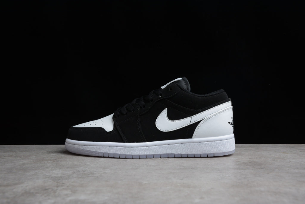 Air Jordan 1 Low White - Black