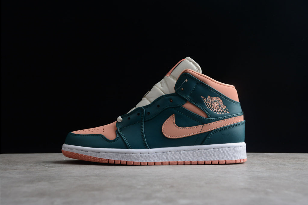Air Jordan 1 Mid Dark Teal Green