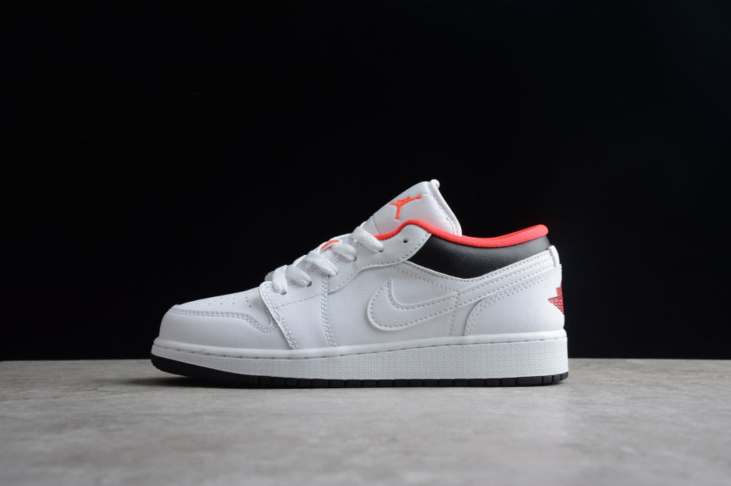 Air Jordan 1 Low Top White Red
