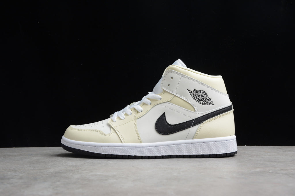 Air Jordan 1 Mid Milk Coconut Cream
