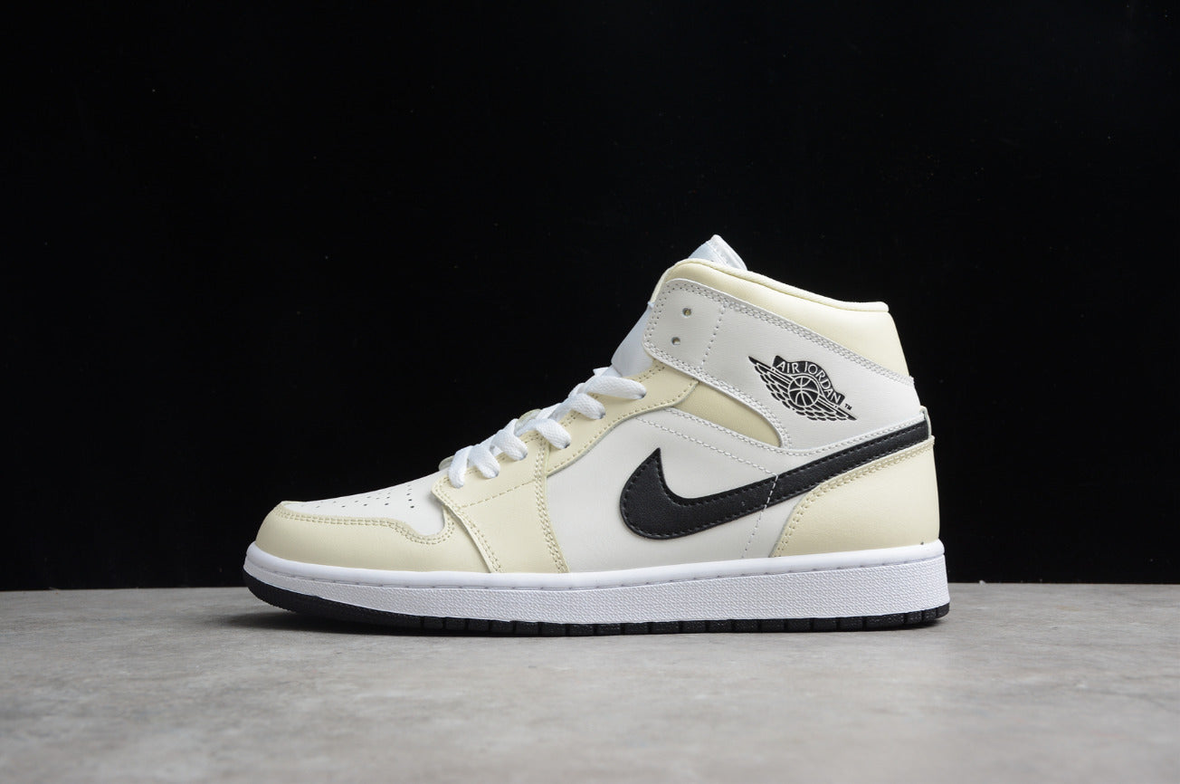 Air Jordan 1 Mid Milk Coconut Cream