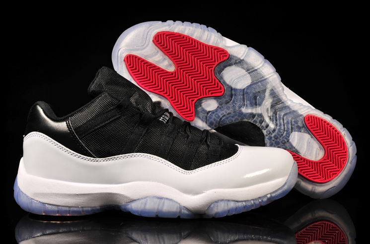 Air Jordan 11 Retro White Black True Red