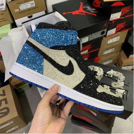 Air Jordan 1 Blue Grey
