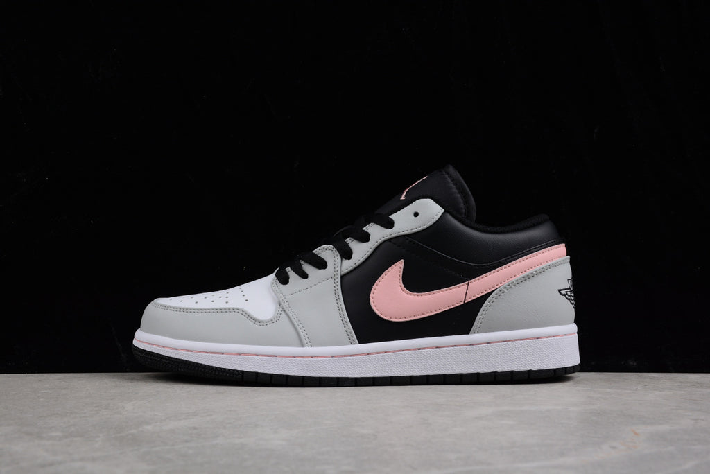 Air Jordan 1 Low Grey White Pink