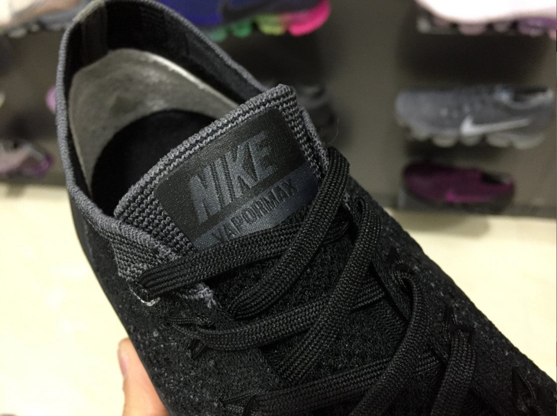Air VaporMax Flyknit Black Dark Grey Shoes Sneakers