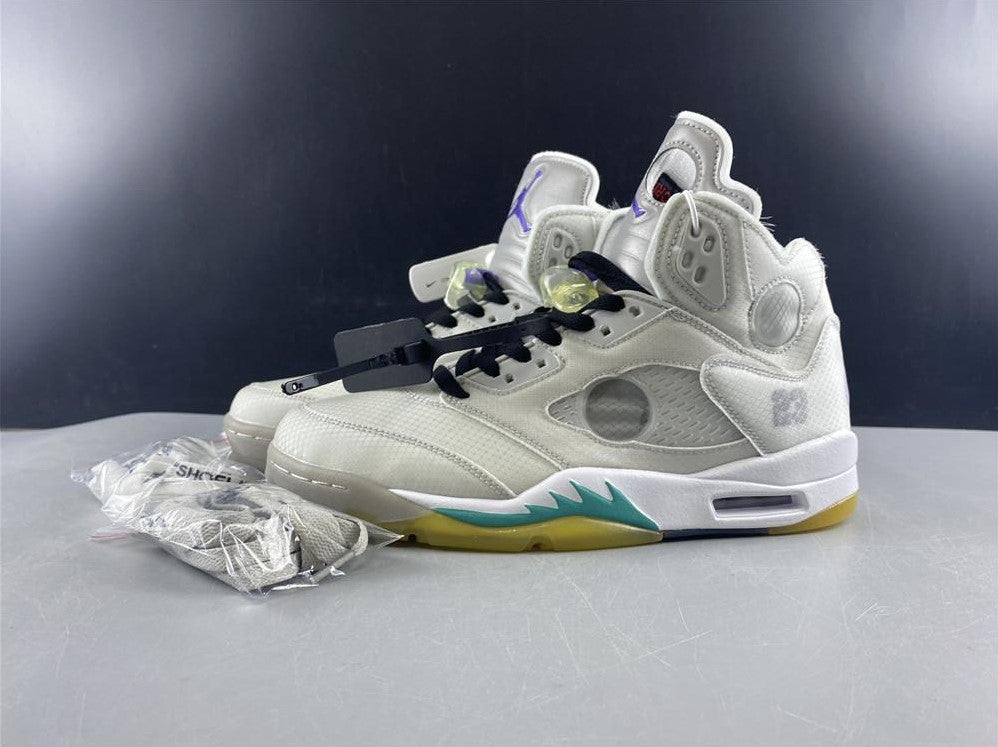 Air Jordan 5 Retro OW Grape Shoes Sneakers