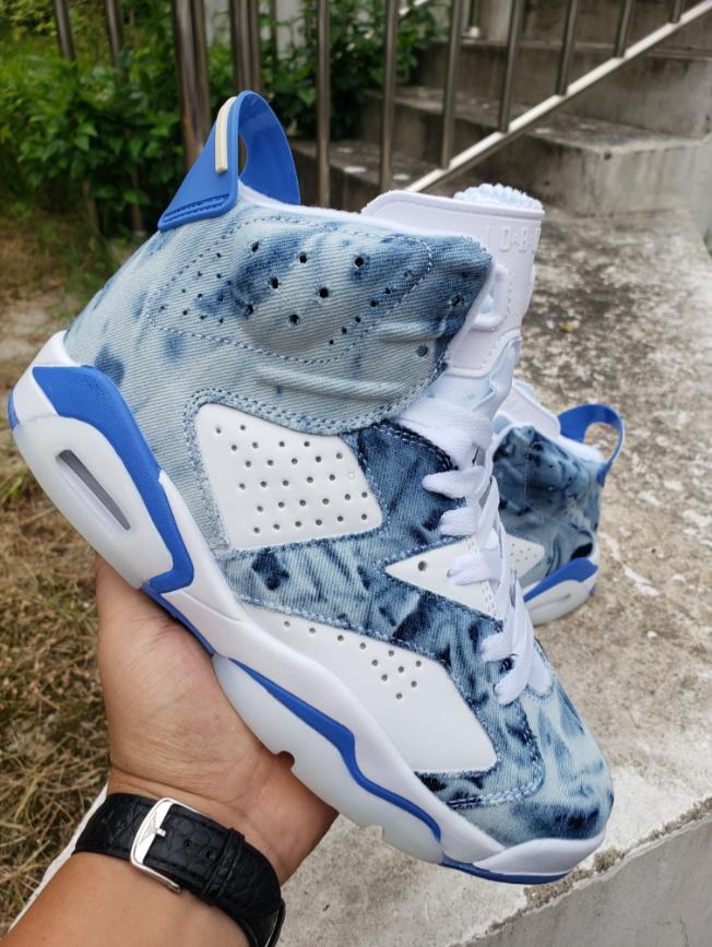 Air Jordan 6 Retro GS 'Washed Denim'