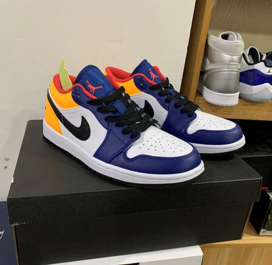 Air Jordan 1 Low Blue Yellow