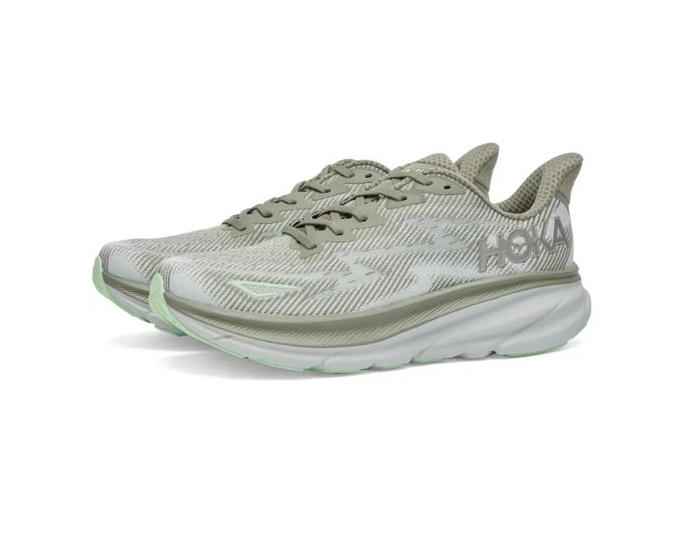 Hoka One One Clifton 9 Olive Haze Mercury 1127895-OHMR