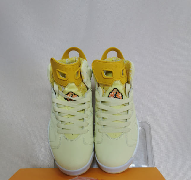 Air Jordan 6 Retro Dynamic Yellow Floral