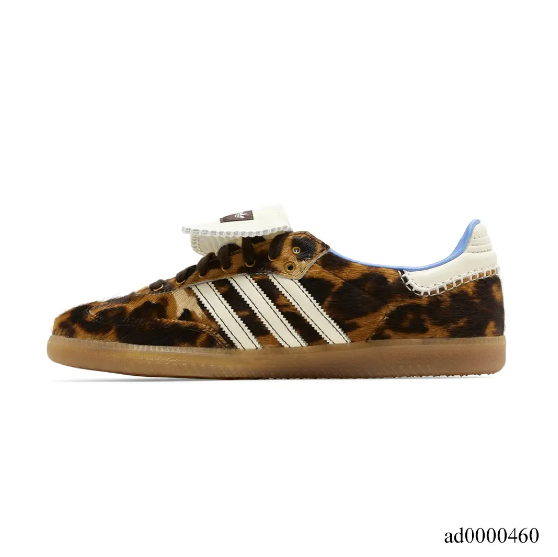 Wales Bonner x AD Samba Pony Leopard Shoes Sneakers