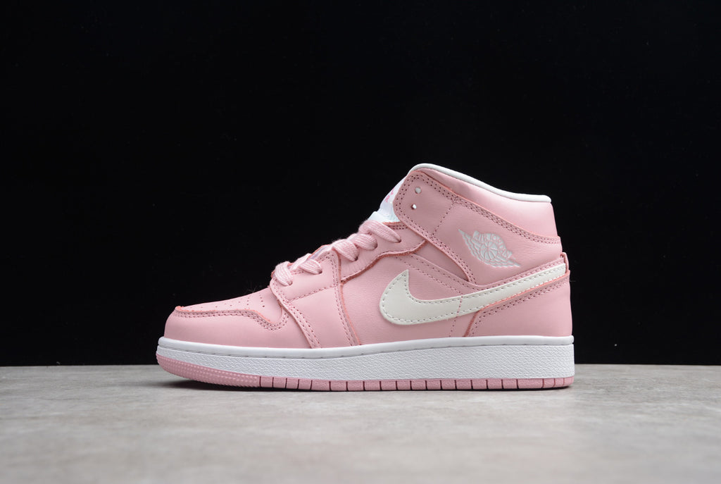 Air Jordan 1 Mid White Fuchsia Blast