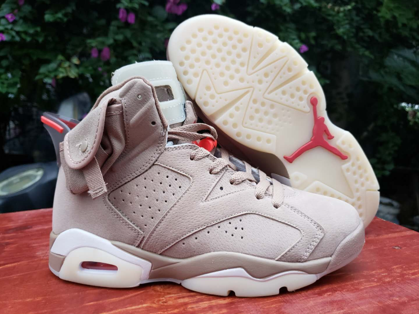 Travis Scott X Air Jordan 6 “British Khaki”