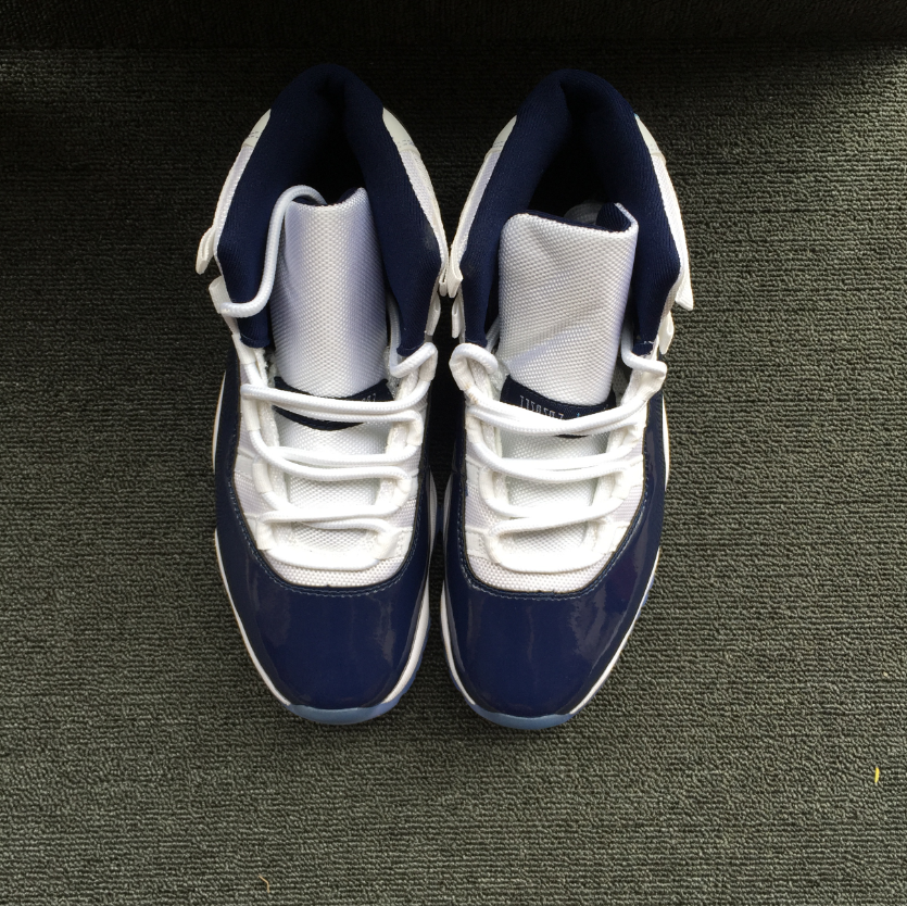Air Jordan 11 White Blue