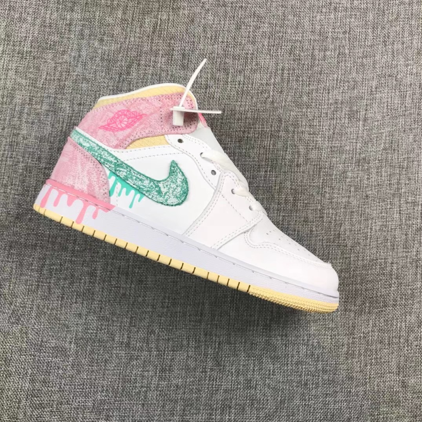 Air Jordan 1 Mid Ice Cream