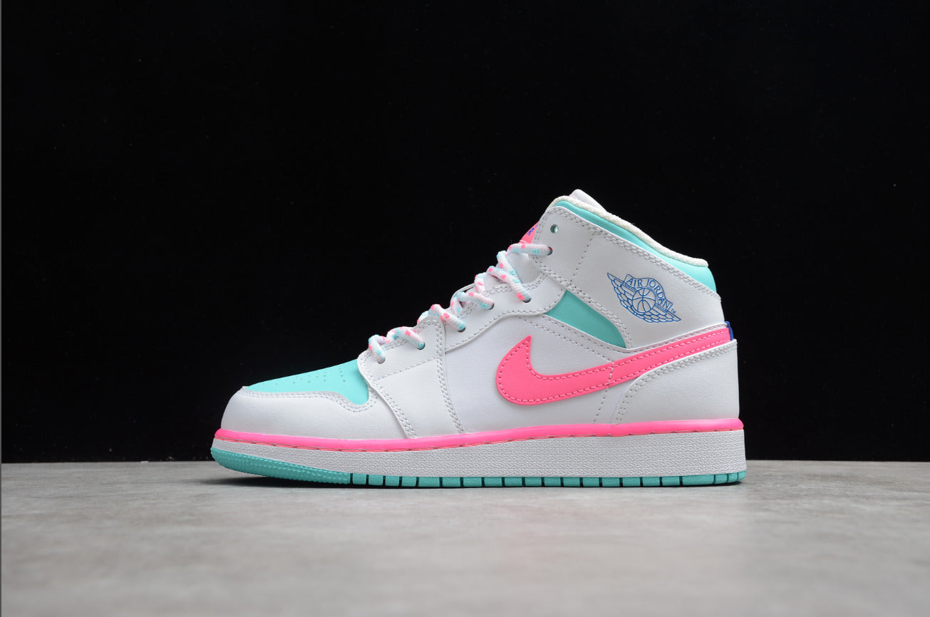 Air Jordan 1 Mid Digital Pink