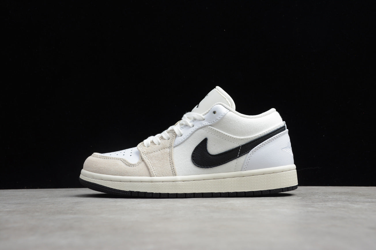 Air Jordan 1 Low White and Black Little Paris